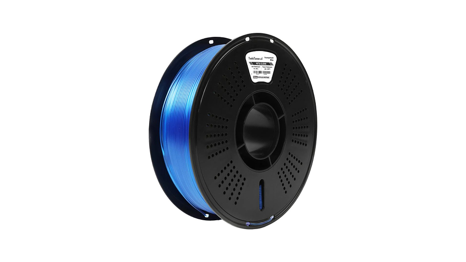 Filamento Petg Azul Transparente TODOTONER.CL | FILAMENTOS 1