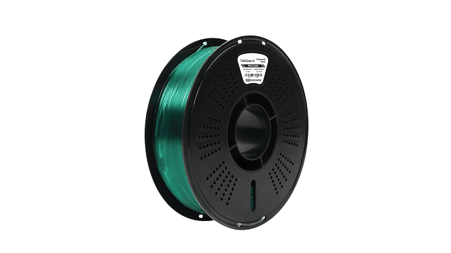 Filamento Petg Verde Esmeralda Transparente TODOTONER.CL | FILAMENTOS 1