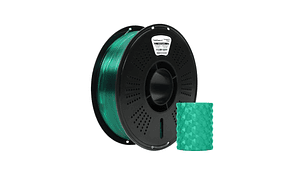 Filamento Petg Verde Esmeralda Transparente TODOTONER.CL | FILAMENTOS