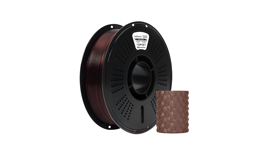 Filamento Petg Rojo Granada Transparente TODOTONER.CL | FILAMENTOS 2