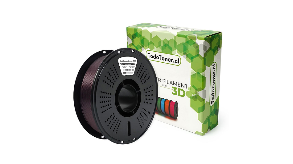 Filamento Petg Morado Uva Brillante TODOTONER.CL | FILAMENTOS 3