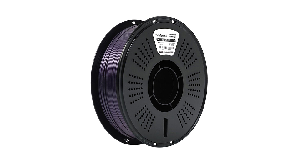 Filamento Petg Morado Oscuro Brillante TODOTONER.CL | FILAMENTOS 1