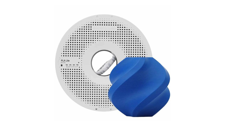 Filamento PLA Lite Azul con Carrete Reutilizable 1kg Bambu Lab | Filamentos 1