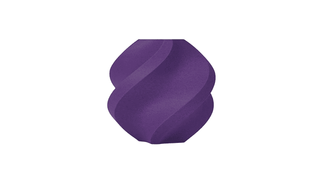 Filamento PLA Fibra de Carbono Morado Iris Carrete Reutilizable 1kg Bambu Lab | Filamentos 1