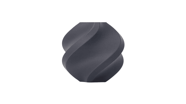 Filamento PLA Fibra de Carbono Gris Lava Carrete Reutilizable 1kg Bambu Lab | Filamentos 1