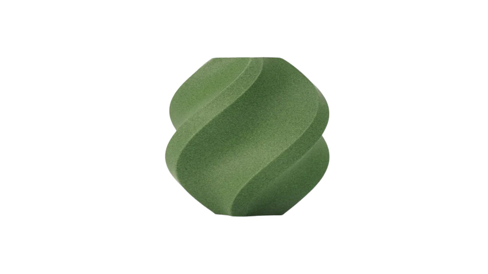 Filamento PLA Fibra de Carbono Verde Matcha Carrete Reutilizable 1kg Bambu Lab | Filamentos 1