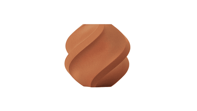 Filamento Pla Madera Arcilla Café con Carrete Reutilizable 1kg Bambu Lab | Filamentos 1