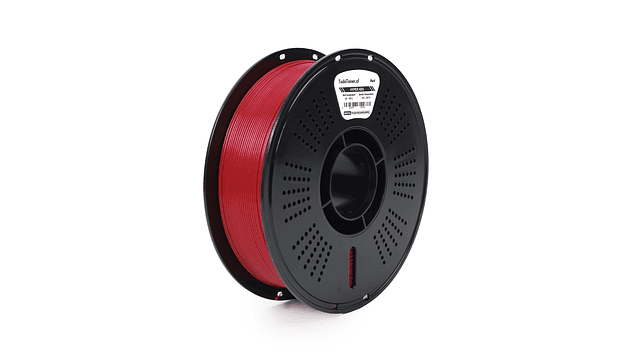Filamento ABS Hyper Alta Velocidad Rojo 1kg Todotoner.cl | Filamentos 3
