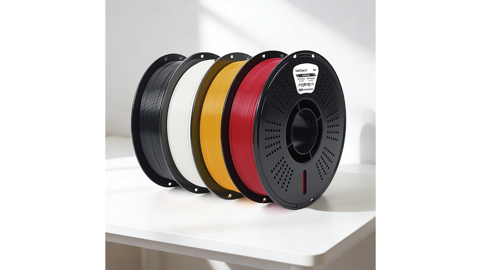 Filamento ABS Hyper Alta Velocidad Dorado 1kg Todotoner.cl | Filamentos 4