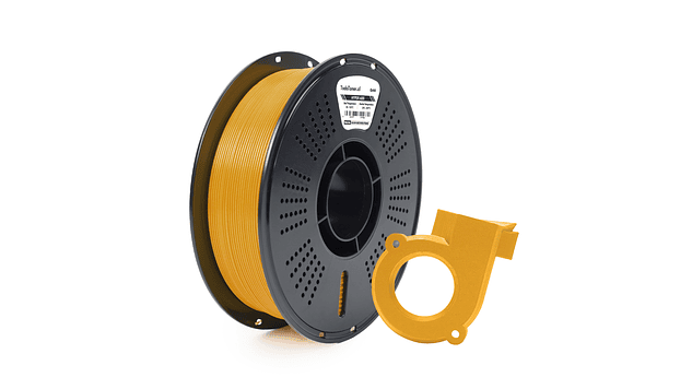 Filamento ABS Hyper Alta Velocidad Dorado 1kg Todotoner.cl | Filamentos 2