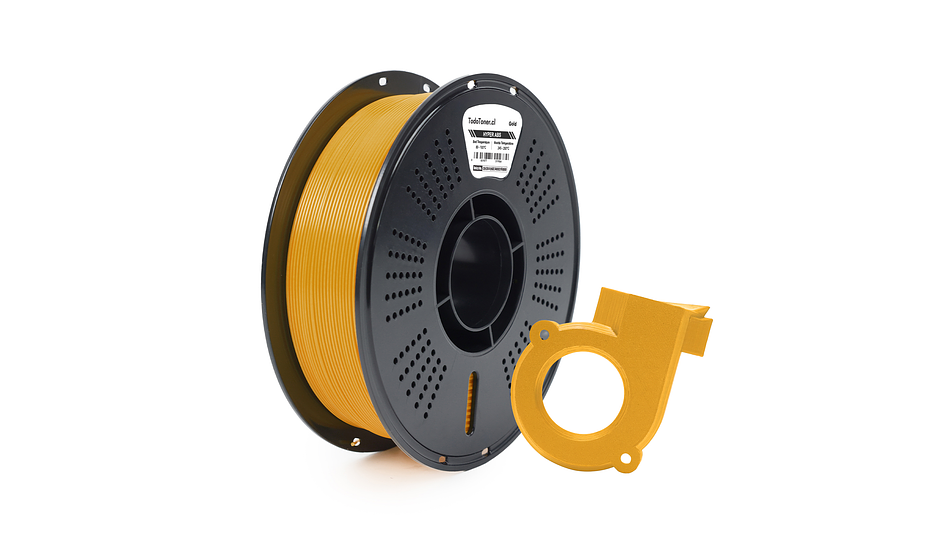 Filamento ABS Hyper Alta Velocidad Dorado 1kg Todotoner.cl | Filamentos 2