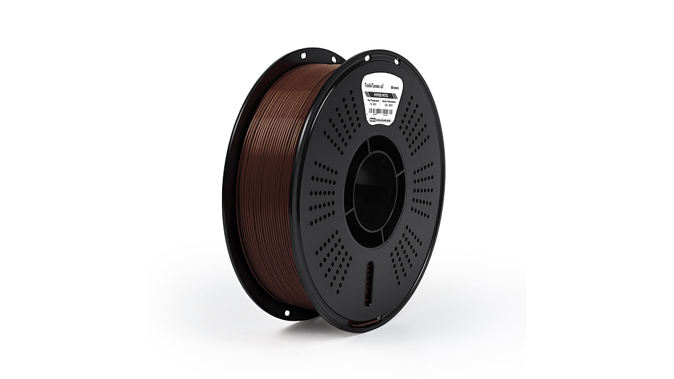 Filamento Hyper PETG Alta Velocidad Café 1kg TODOTONER.CL  | Filamentos 1