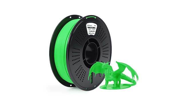 Filamento PLA Hyper Alta Velocidad Verde 1KG TODOTONER.CL  | Filamentos 3