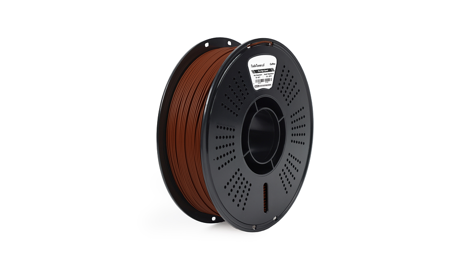 Filamento PLA Hyper Alta Velocidad Café 1KG TODOTONER.CL  | Filamentos 2