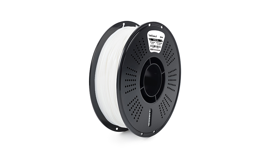Filamento Hyper TPU Alta Velocidad Blanco 1kg Todotoner.cl | Filamentos 3