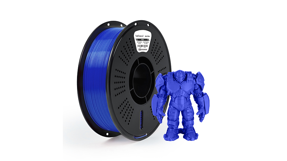Filamento PETG Azul 1kg TODOTONER.CL | Filamentos 2