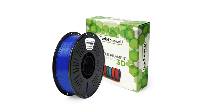 Filamento PETG Azul 1kg TODOTONER.CL | Filamentos 1