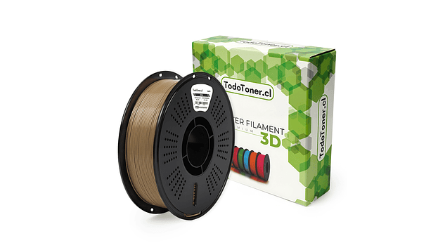 Filamento PETG Piel Claro 1kg TODOTONER.CL | Filamentos 1