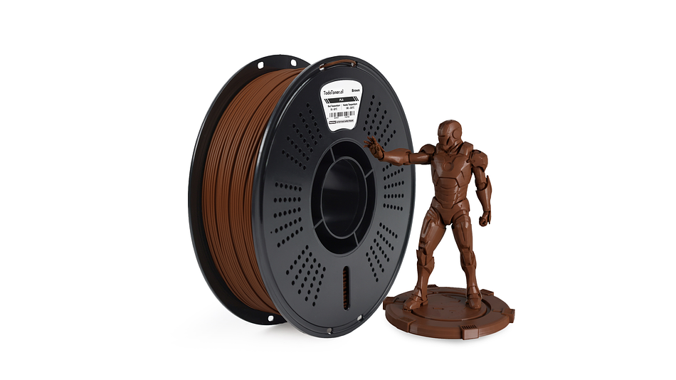 Filamento PLA Café 1kg TODOTONER.CL | Filamentos 2