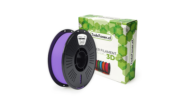 Filamento PLA Morado 1kg TODOTONER.CL | Filamentos 3