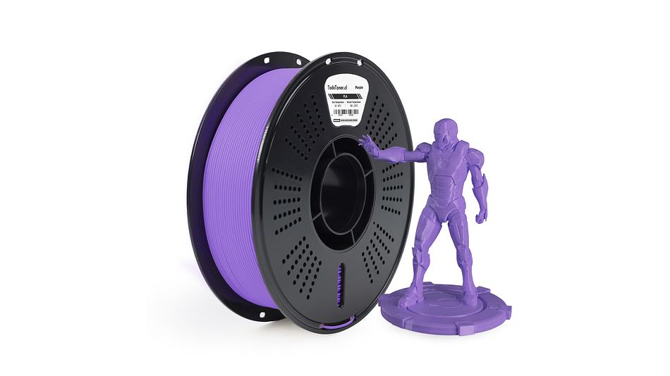 Filamento PLA Morado 1kg TODOTONER.CL | Filamentos 2