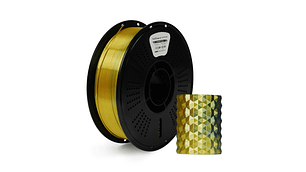 Filamento Seda Tricolor Dorado Amarillo Azul TODOTONER.CL | FILAMENTOS