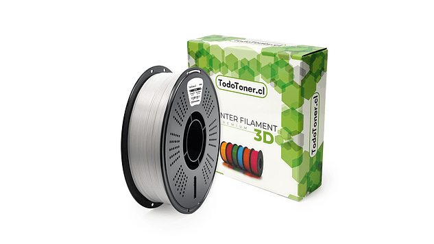 Filamento PLA Seda Blanco 1kg TODOTONER.CL | Filamentos 1
