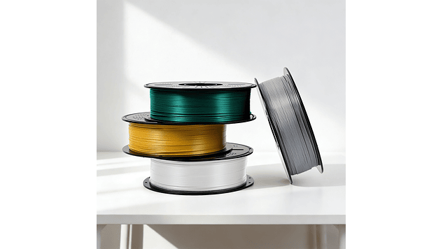 Filamento PLA Seda Verde 1kg TODOTONER.CL | Filamentos 4