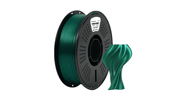 Filamento PLA Seda Verde 1kg TODOTONER.CL | Filamentos 3