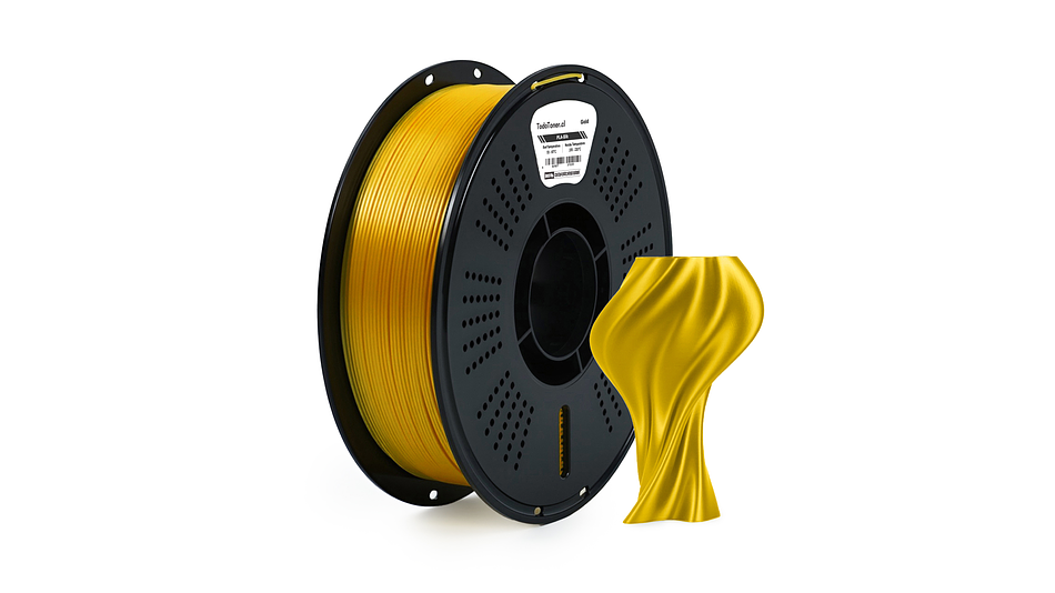 Filamento PLA Seda Dorado u Oro 1kg TODOTONER.CL | Filamentos 3