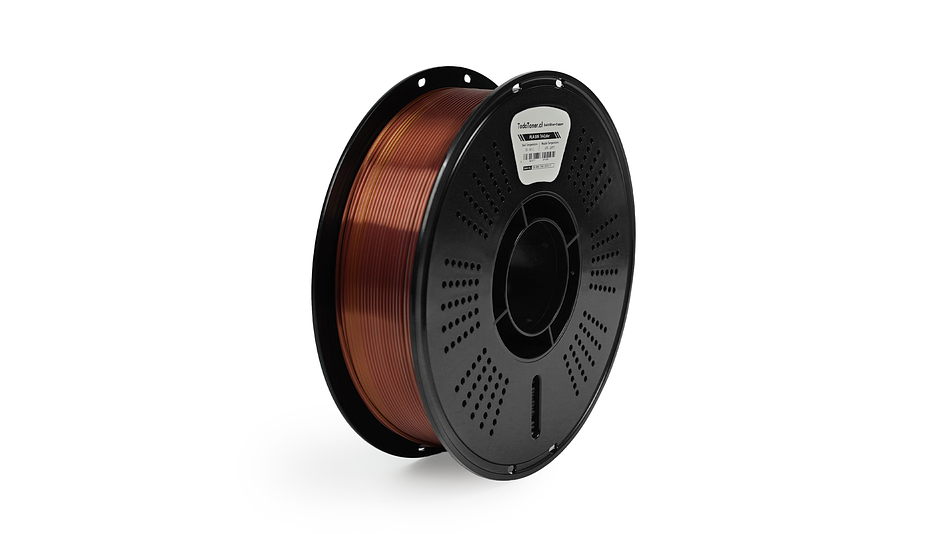Filamento PLA Seda Tricolor Oro, Plata y Cobre 1kg TODOTONER.CL | Filamentos 2