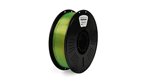 Filamento PLA Seda Tricolor Oro, Verde y Azul 1kg TODOTONER.CL | Filamentos
