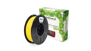 Filamento PLA Amarillo Sólido 1kg TODOTONER.CL Filaments | Filamentos