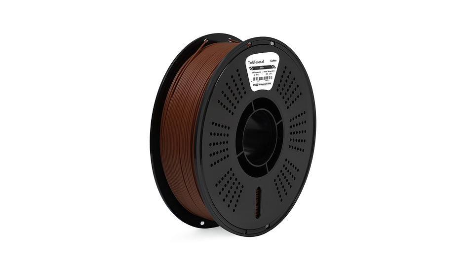 Filamento PLA+ Café 1kg TODOTONER.CL | Filamentos 2