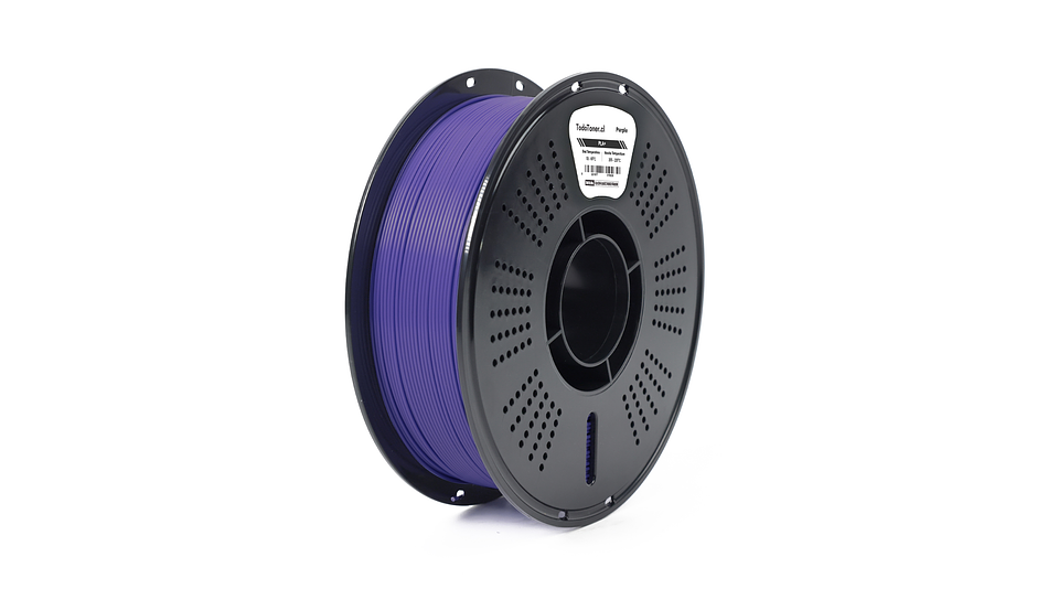 Filamento PLA+ Morado 1kg TODOTONER.CL  | Filamentos 2