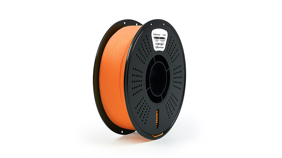 Filamento PLA+ Naranjo 1kg TODOTONER.CL  | Filamentos 2