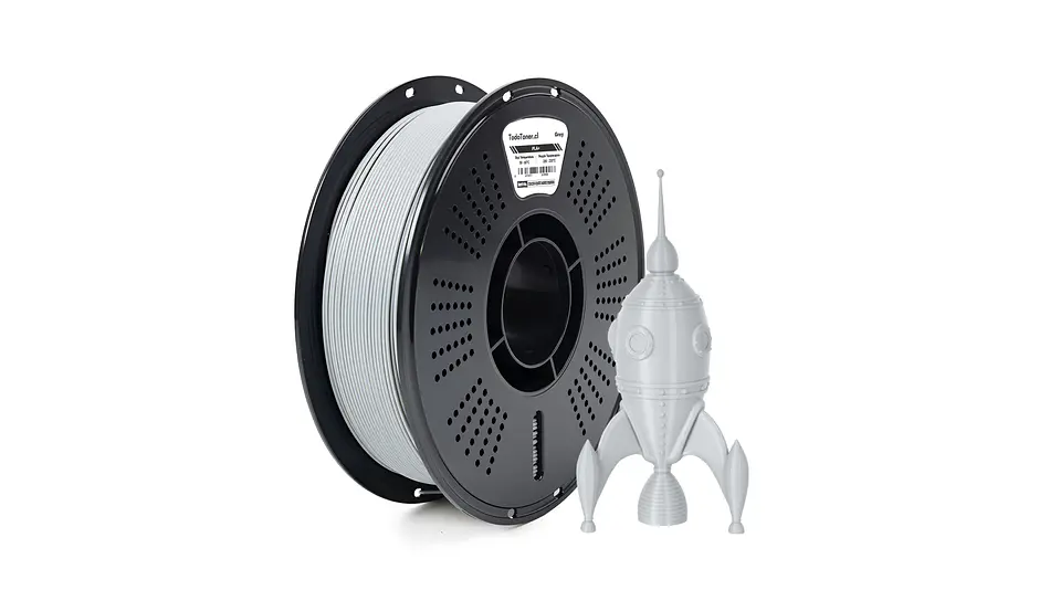 Filamento PLA+ Gris 1kg TODOTONER.CL | Filamentos 2