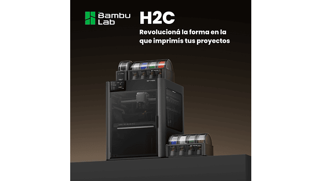 H2C Combo Multicolor Bambu Lab | Impresora 3D  2