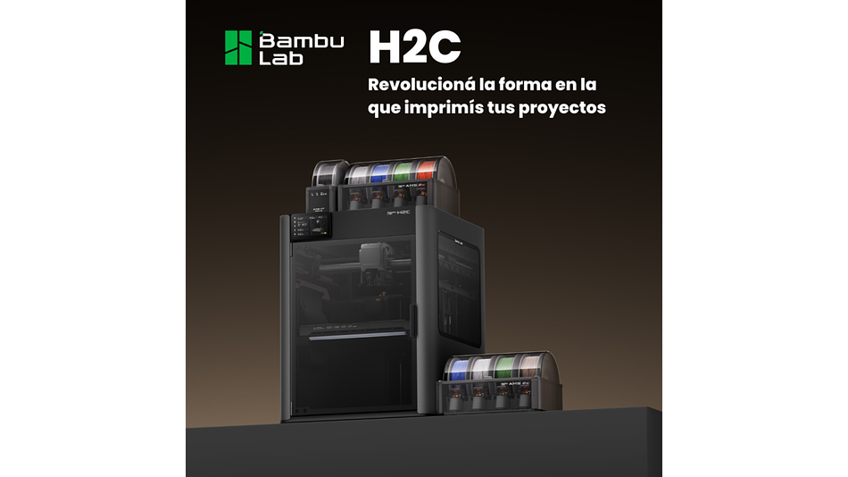 H2C Combo Multicolor Bambu Lab | Impresora 3D  2