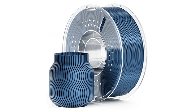 Filamento PLA Metálico Azul 1kg Elegoo | Filamentos 1