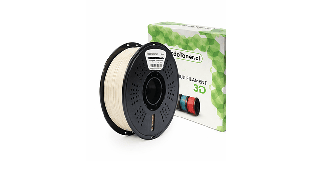 Filamento PLA Hyper Alta Velocidad Beige 1KG TODOTONER.CL  | Filamentos 2