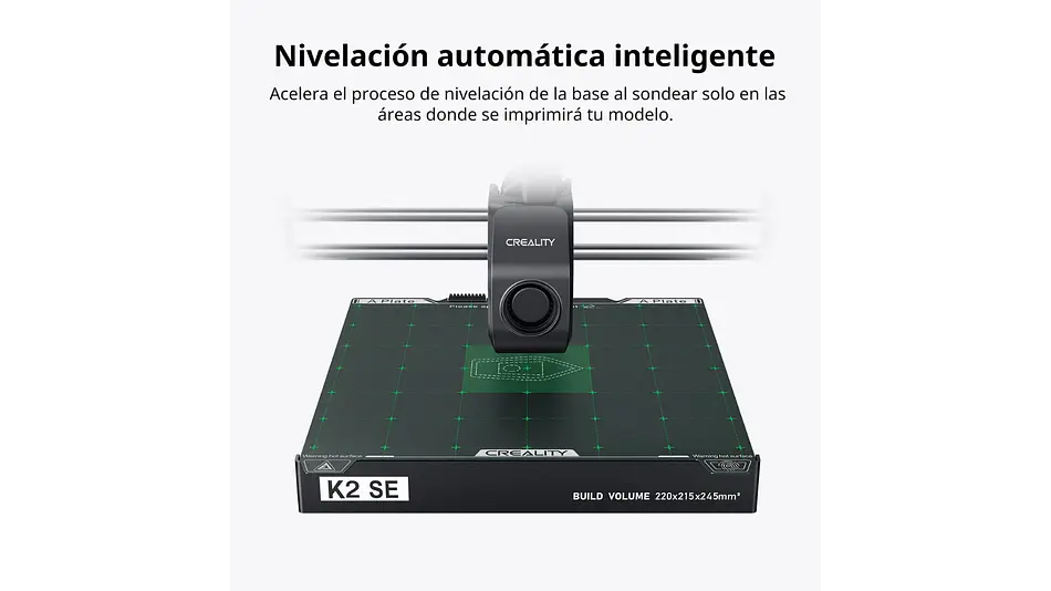 K2 SE F Incluye 2 Filamentos Creality | Tamaño Imp 220x215x245mm | Impresora 3D 9