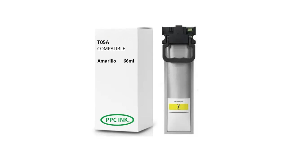 Epson T05A Amarilla | Tinta | Alternativa | Marca PPC Ink 1