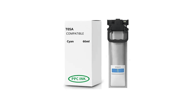 Epson T05A Cyan | Tinta | Alternativa | Marca PPC Ink 1