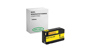 HP 964XL Amarilla Remanufacturada | Tinta | Alternativa | Marca PPC Ink