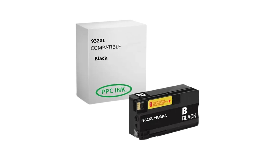 HP 932XL Negra Alto Rendimiento | Tinta | Alternativa | Marca PPC Ink 1