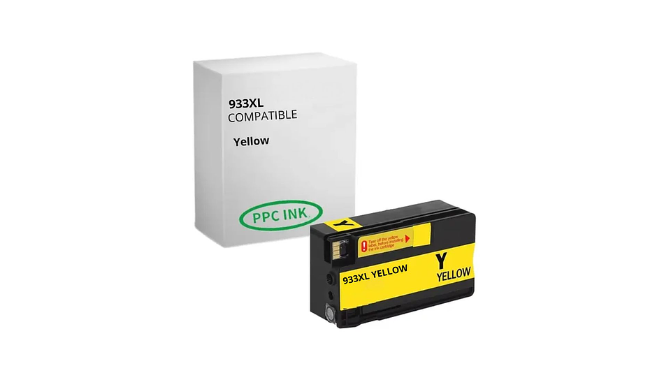 HP 933XL Amarilla Alto Rendimiento | Tinta | Alternativa | Marca PPC Ink 1