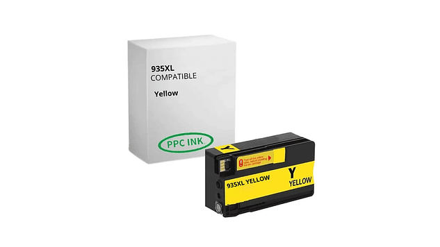 HP 935XL Amarilla Alto Rendimiento | Tinta | Alternativa | Marca PPC Ink 1