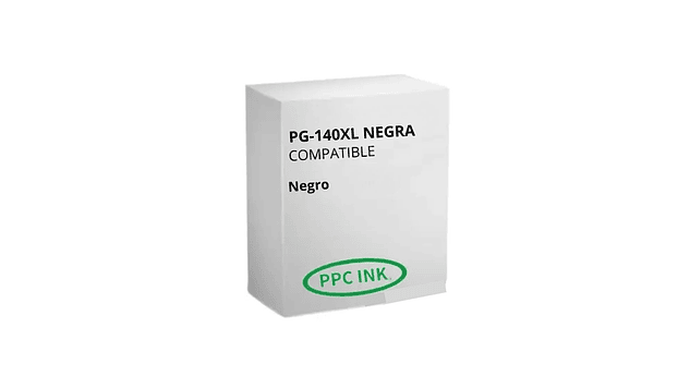 Canon PG-140XL Negra | Tinta | Alternativa | Marca PPC Ink 1