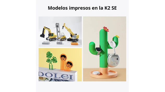 K2 SE Combo  Creality | Tamaño Imp 220x215x245mm | Impresora 3D 5